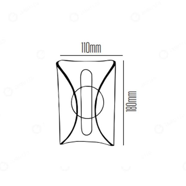 Imagem de Arandela Aurora Dourada 18cm IP20 Led 14W 3 em 1 Bivolt