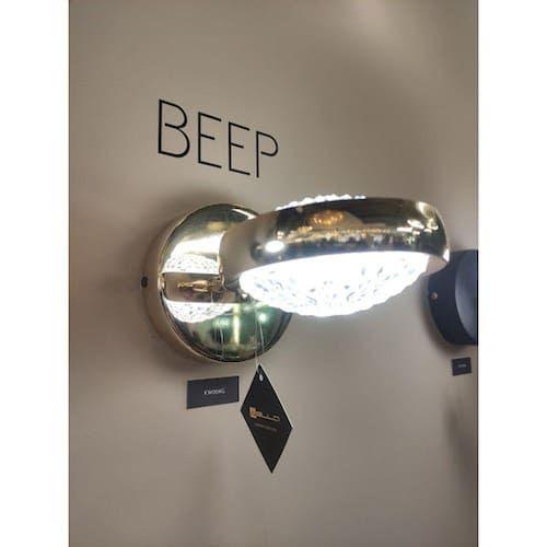 Imagem de Arandela Beep Preto 20cm 8w 3000k Led - Kw009b - Bella