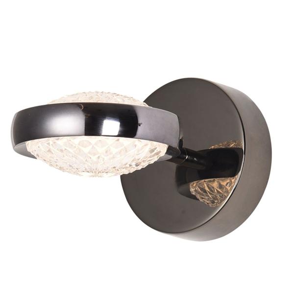 Imagem de Arandela Beep Preto 20cm 8w 3000k Led - Kw009cn - Bella