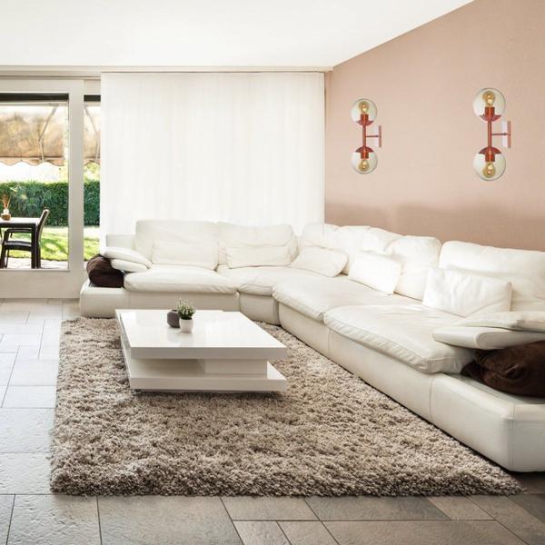 Imagem de Arandela Bivolt 33x43cm 2 Lâmpadas Infinity Lux