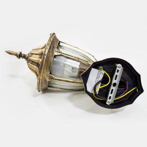 Arandela Colonial Alumínio Ouro Velho E27 Retro St202p - Starlumen Imagem de Arandela Colonial Alumínio Ouro Velho E27 Retro St202p