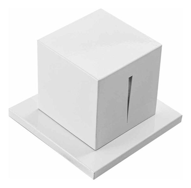 Imagem de Arandela Cubo Facho Fenda e Foco  Branco P/ G9 Starlumen St2942