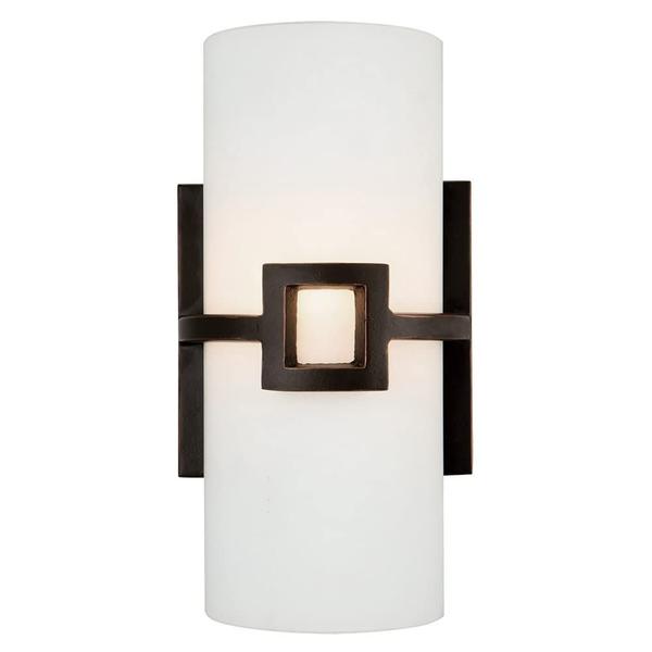 Imagem de Arandela de parede Design House 514604 Monroe 1-Light Bronze polido a óleo