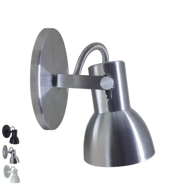 Arandela de Parede Teto Direcionavel com Base em Aluminio Soquete E27 Direcionável - elumens iluminação Imagem de Arandela de Parede Teto Direcionavel com Base em Aluminio Soquete E27 Direcionável