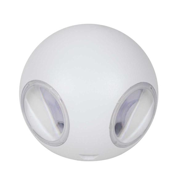 Arandela Decorativa Criativa Tetra LED 12W 3000K Opus Branca ST2486 Imagem de Arandela Decorativa Criativa Tetra LED 12W 3000K Opus Branca ST2486
