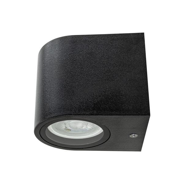 Imagem de Arandela Dots Preto + LED 1X GU10 MR16 Branco Frio DL158B Bella ST2723