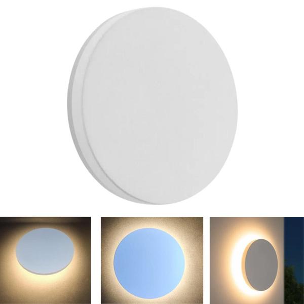 Imagem de Arandela Eclipse 12W 3000K A Prova De Agua Luz Indireta Led