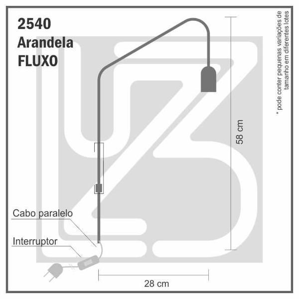 Imagem de Arandela Fluxo - Cobre