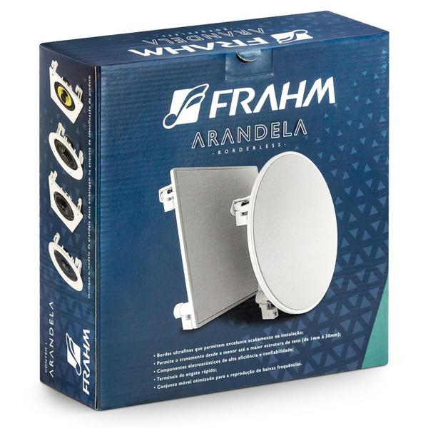 Imagem de Arandela Frahm 6 FR40Q 40w Som Ambiente Embutir Teto Gesso