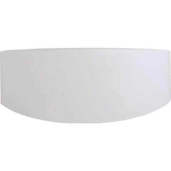 Imagem de Arandela Hélios Oval Vidro Branco Para Led