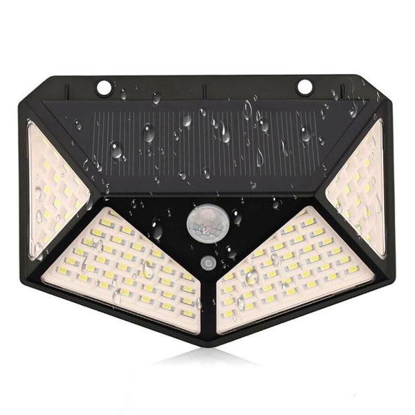 Arandela Holofote Led Placa Energia Solar Sem Fio - GENZO Imagem de Arandela Holofote Led Placa Energia Solar Sem Fio