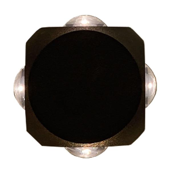 Imagem de Arandela Led Cubo 4W 3000K 4 Fachos Preto Bivolt Eletrorastro