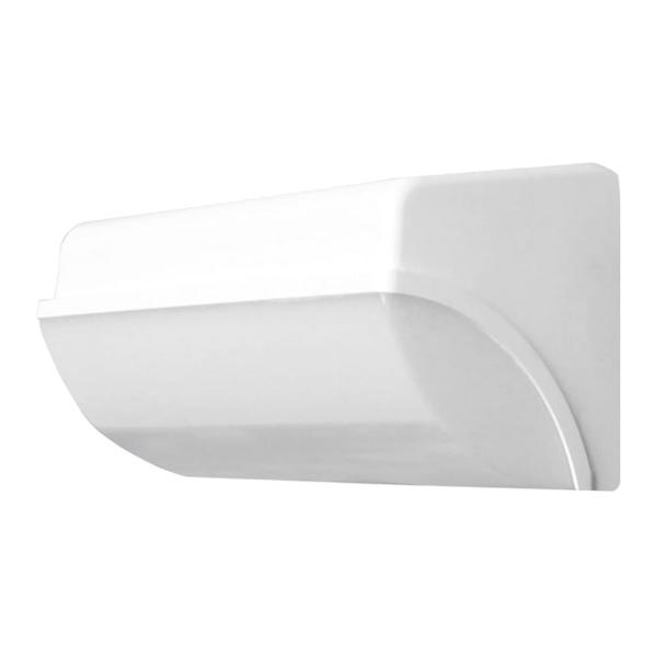 Arandela Led Mezzaluna 30W 2700K Branca 3000lm Ip65 Bivolt LUMINATTI Imagem de Arandela Led Mezzaluna 30W 2700K Branca 3000lm Ip65 Bivolt LUMINATTI