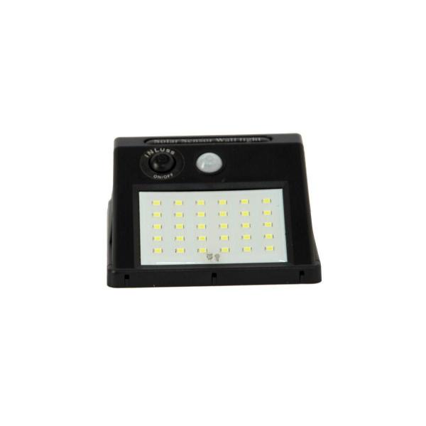 Imagem de Arandela Led Solar De Parede Com Sensor 6W Branco Frio