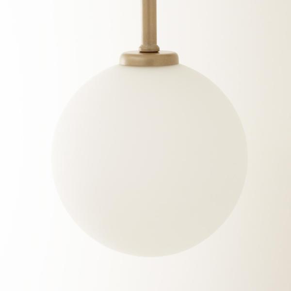 Arandela Luminária De Parede Globo Vidro Pendente Champagne - Single Light Imagem de Arandela Luminária De Parede Globo Vidro Pendente Champagne