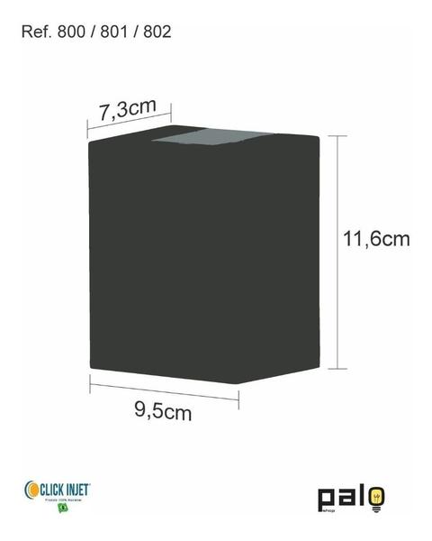 Imagem de Arandela Luminária De Parede Muro Não Enferruja 6 Fachos 802