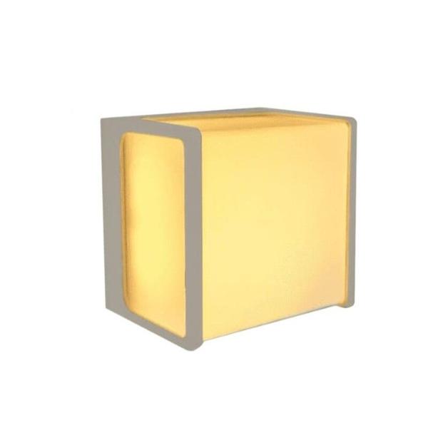 Imagem de Arandela Luminaria New Home 8W 3000K Branco e Preto Bivolt Parede