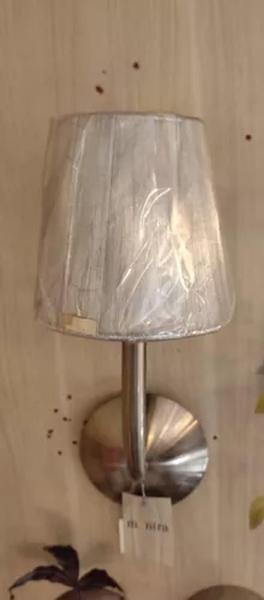 Imagem de Arandela Modern 1 Lamp. E27 / Cromado, Bege - Ref: 2112