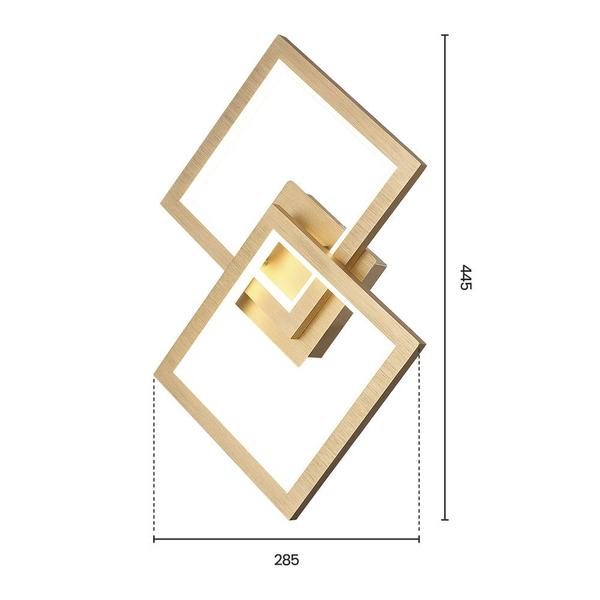 Imagem de Arandela Nitrolux LA-002A Dourada Led Bivolt