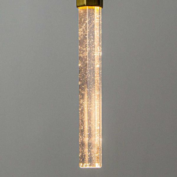 Arandela Petra Dourada LED 6W Cristal Bella Iluminação OC004M St1965 Imagem de Arandela Petra Dourada LED 6W Cristal Bella Iluminação OC004M St1965