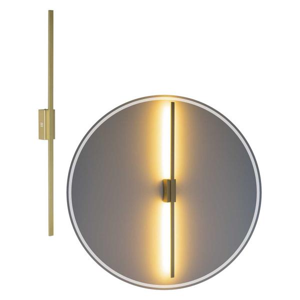 Imagem de Arandela Plafon Tec 90cm LED 15W 3000K Bella GD011LG Dourado ST2484