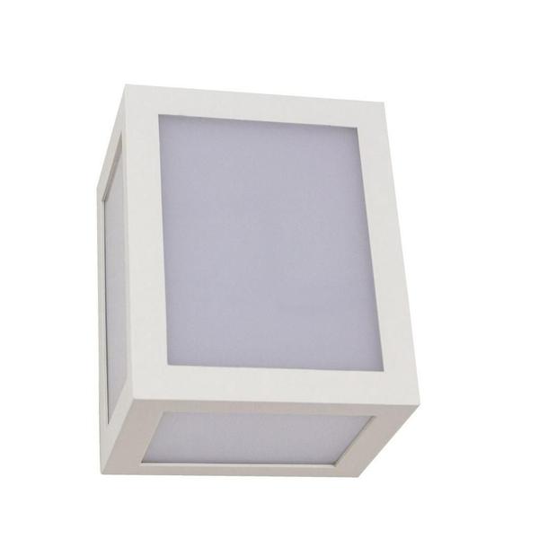 Imagem de Arandela Quadrada Led Integrado 12w Policarbonato BRANCA St1307