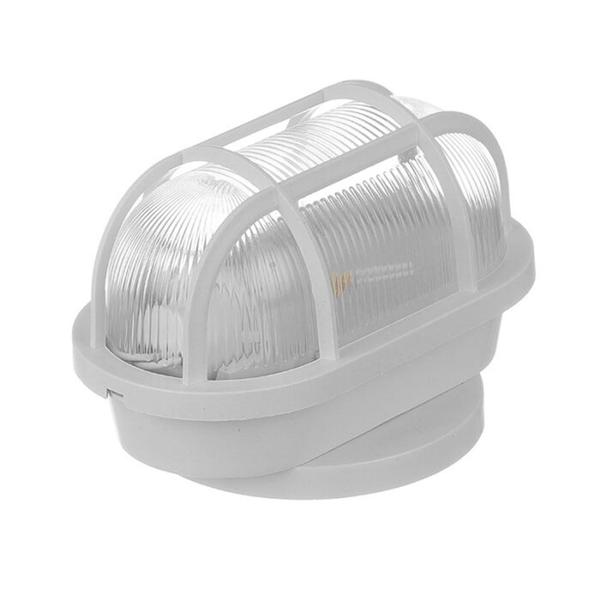 Imagem de Arandela Tartaruga Oval 60w Bivolt Parede 20cm Com Grade