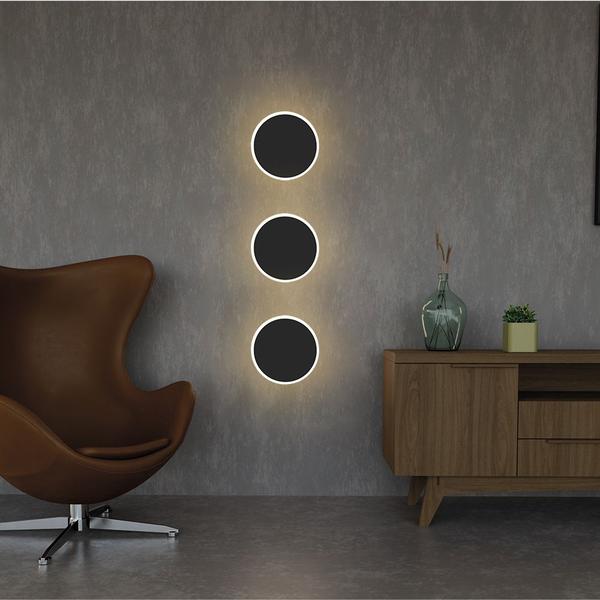 Imagem de Arandela Taschibra Optic Circle 6W Led Bivolt Preto