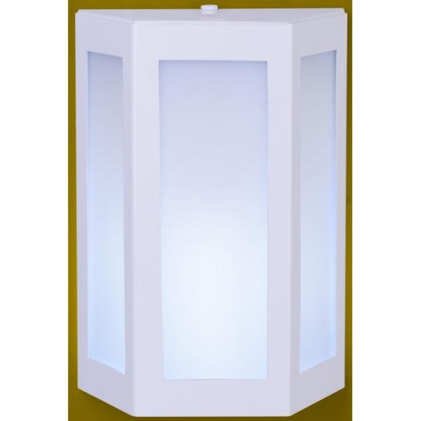 Imagem de Arandela trapezio 1 lampada e-27 branco ideal 291br