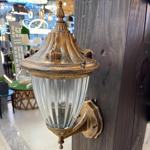 Imagem de Arandela Tupiara York2 Dourado Jat 1 Lamp E27 1101 Ov