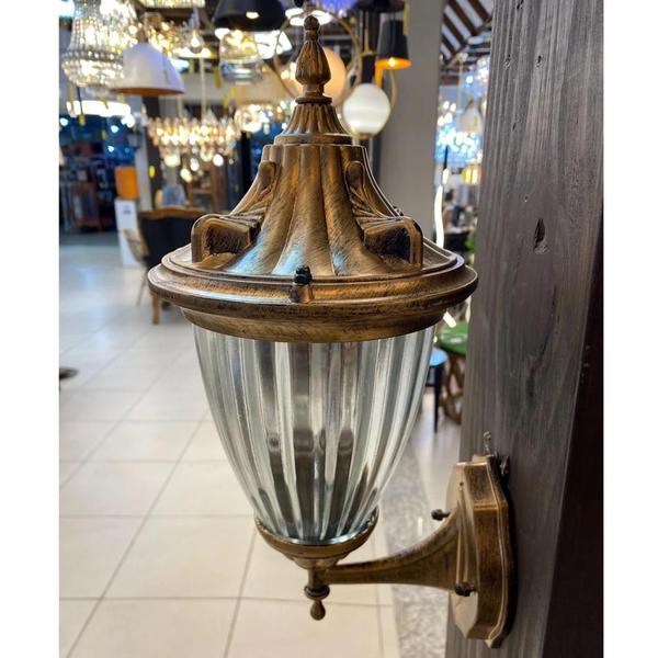 Arandela Tupiara York2 Dourado Jat 1 Lamp E27 1101 Ov - Casa Chafariz Imagem de Arandela Tupiara York2 Dourado Jat 1 Lamp E27 1101 Ov