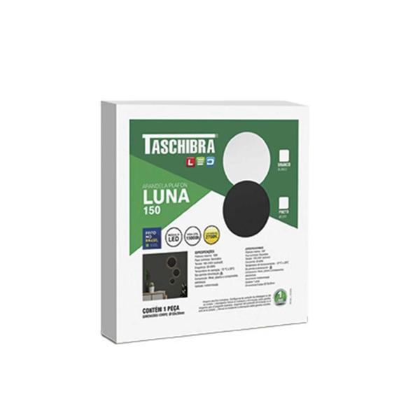 Imagem de Arandelaela/plafon Taschi Branco a Luna 150 10w 2700k LED  Branco anca