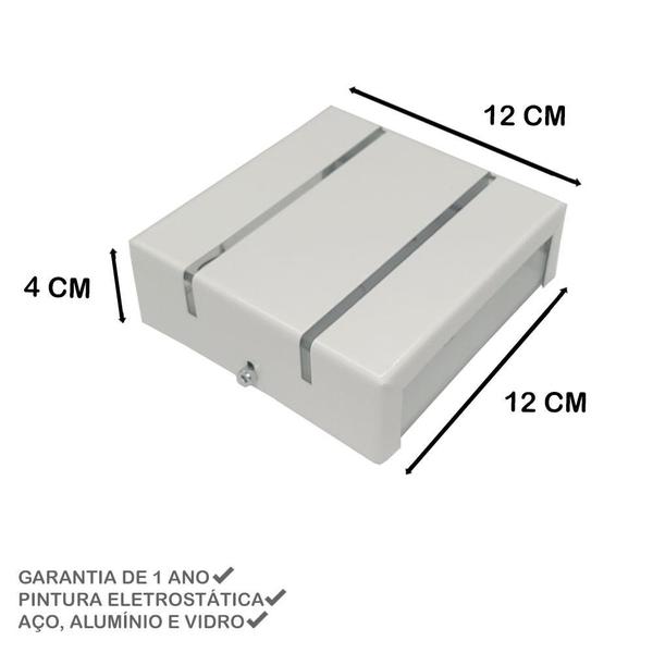 Imagem de Arandelas 2 Frisos Moderna, Luminária - Soquete G9 - Para Ambientes Internos e Externos Mf103