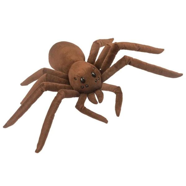 Imagem de Aranha de Pelúcia Marrom Super Macia