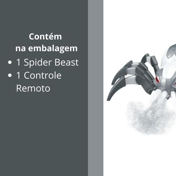 Imagem de Aranha Spider Beast Controle Remoto Com Spray Multikids