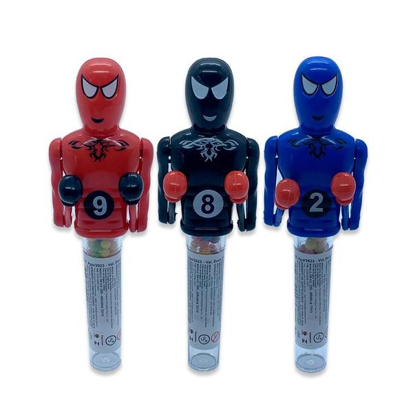 Imagem de Aranha Toys: Herois c/ Balinhas Tutti Frutti caixa c 12 Unid