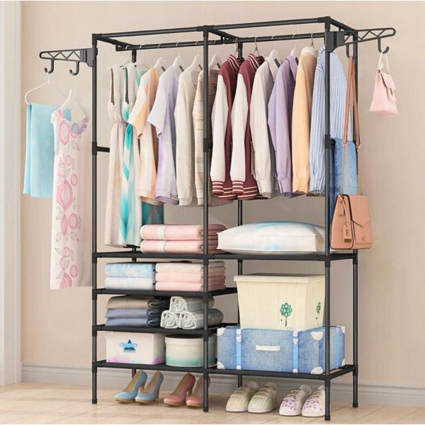 Imagem de Arara Closet Guarda Roupas Organizador Sapateira Bolsas 12Kg