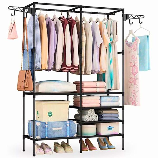 Imagem de Arara Closet Roupa Organizador Guarda-Roupa 12Kg Organizador