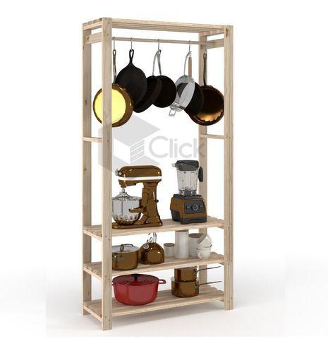 arara com prateleira Para quarto - Decore com Amor Imagem de arara com prateleira Para quarto