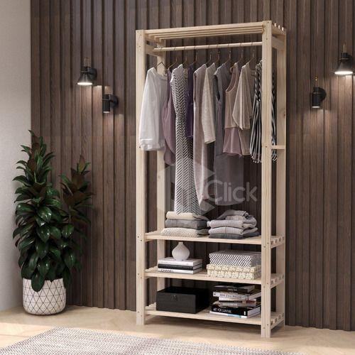 Arara com varao espositor de roupa contemporâneo - Decore com Amor Imagem de Arara com varao espositor de roupa contemporâneo