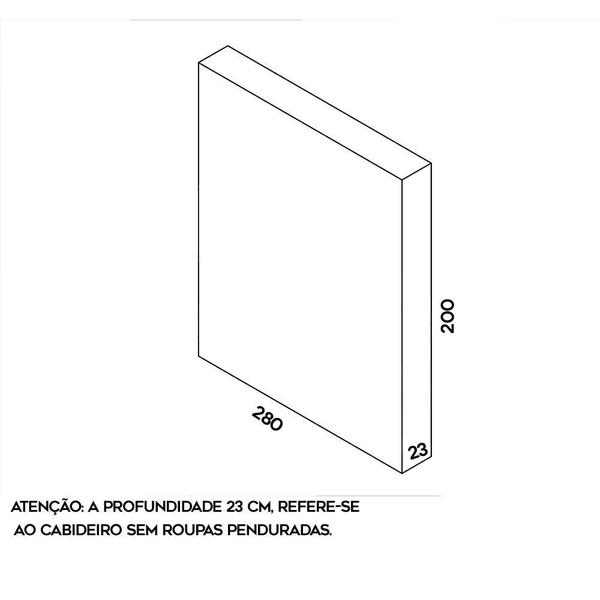 Imagem de Arara de parede - 2,80m