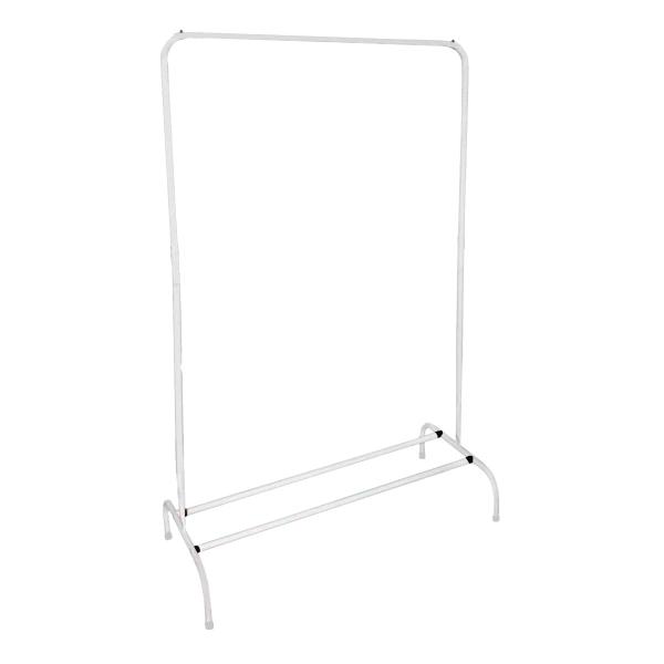 Arara De Roupa Cabideiro Aço Industrial C/Suporte Para Sapato - Ferragens Me Imagem de Arara De Roupa Cabideiro Aço Industrial C/Suporte Para Sapato
