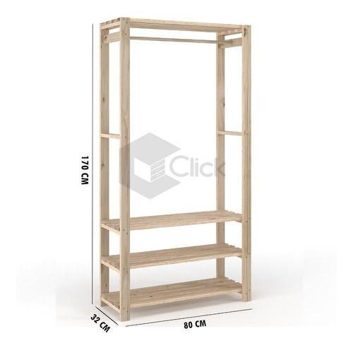 Arara para espaço kids tres prateleira - Decore com Amor Imagem de Arara para espaço kids tres prateleira