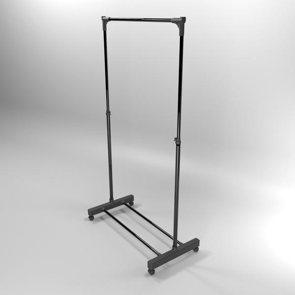 Arara Para Roupas Cabideiro Rodinhas Prateleira Closet - Dicarlo Imagem de Arara Para Roupas Cabideiro Rodinhas Prateleira Closet