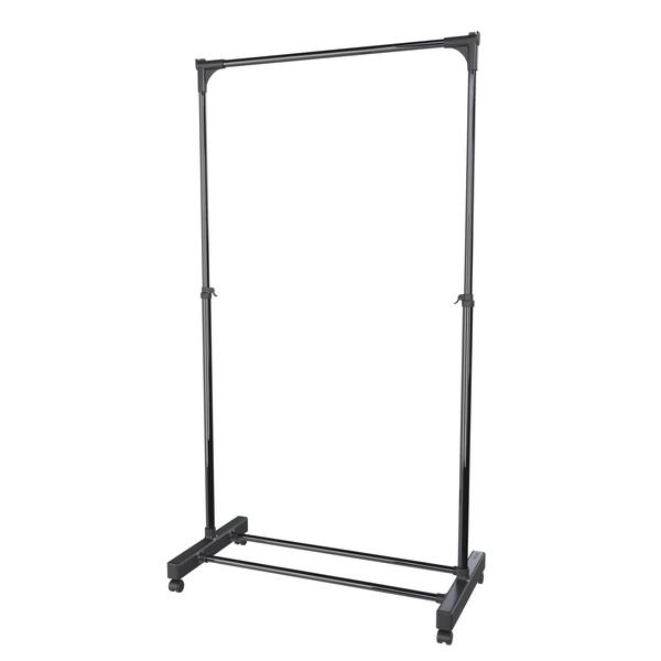 Arara Para Roupas Cabideiro Rodinhas Prateleira Closet - Dicarlo Imagem de Arara Para Roupas Cabideiro Rodinhas Prateleira Closet