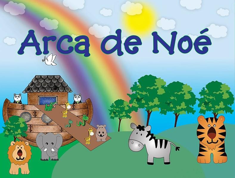 Imagem de Arca de Noé Papel De Arroz A4 para bolo 1