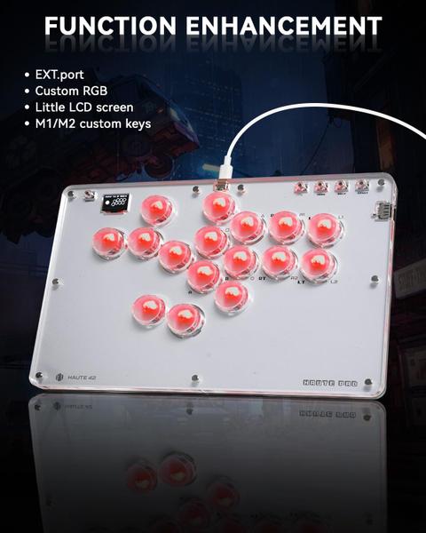 Imagem de Arcade Stick Sehawei 16 teclas com todos os botões para PC/PS