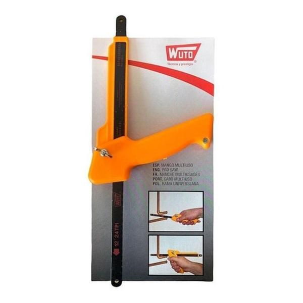 Imagem de Arco De Serra Bricolagem Multiuso 12 300X060Mm 2507Bl Wuto U