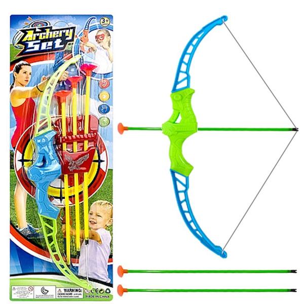 Imagem de Arco e Flecha de Brinquedo com 3 Flechas com Alvo Infantil