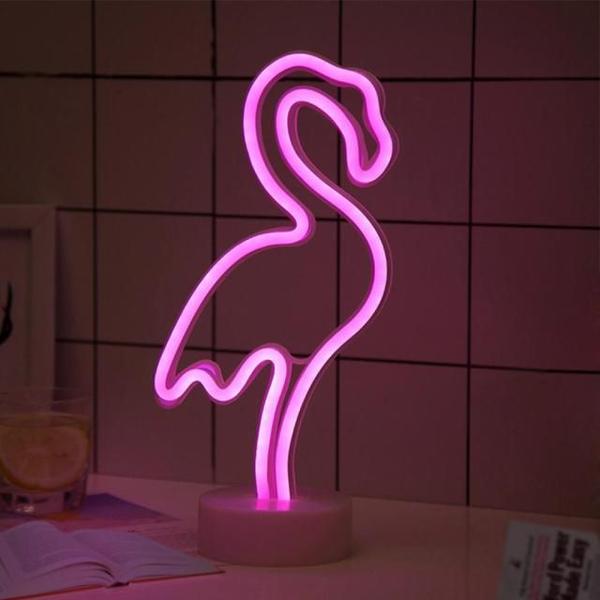 Imagem de Arco-íris LED Candeeiros Flamingo Neon Sinal